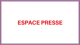Espace presse