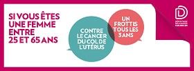 Dépistage du cancer du col de l’utérus : lancement de la nouvelle campagne