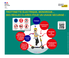 Trottinettes électriques, monoroues, hoverboards : des règles claires pour un usage sécurisé